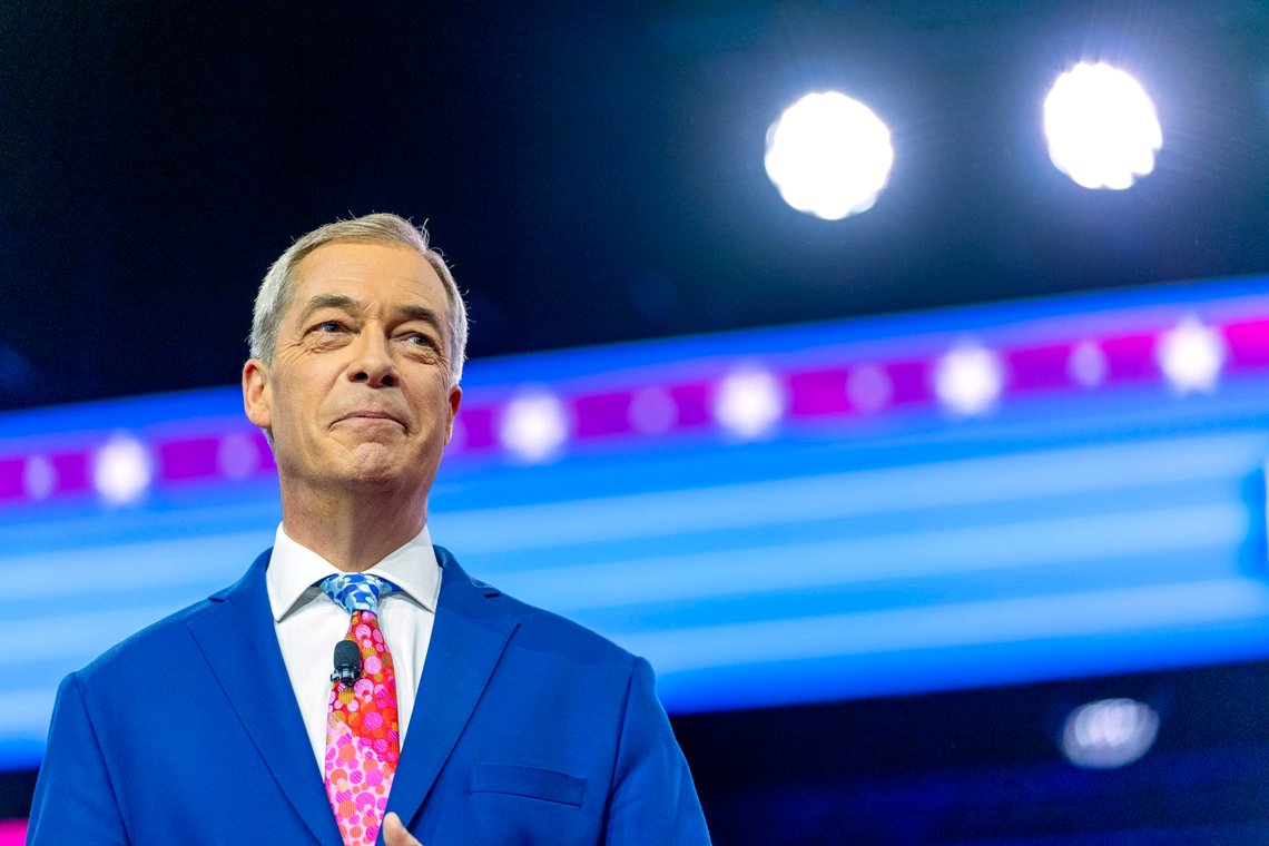 Nigel Farage. Foto: AP/Alex Brandon/NTB Nigel Farage. Foto: AP/Alex Brandon/NTB