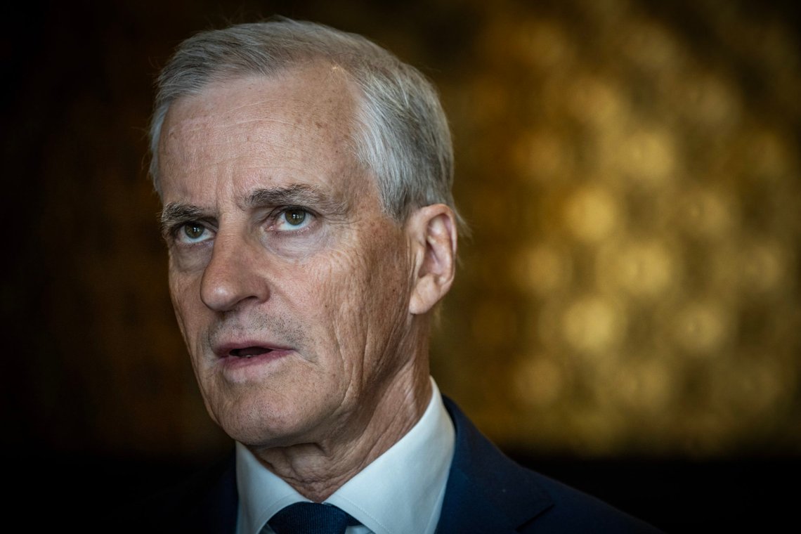 Statsminister Jonas Gahr Støre kjører Ap rett til bunns.
Foto: Ole Berg-Rusten / NTB Statsminister Jonas Gahr Støre kjører Ap rett til bunns.
Foto: Ole Berg-Rusten / NTB