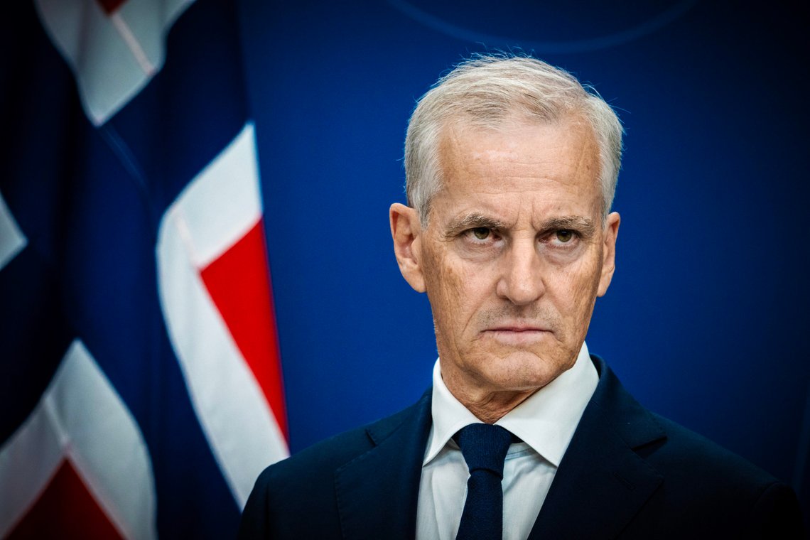 Statsminister Jonas Gahr Støre (Ap), her på nordisk toppmøte i Stockholm. Foto: Ole Berg-Rusten / NTB. Statsminister Jonas Gahr Støre (Ap), her på nordisk toppmøte i Stockholm. Foto: Ole Berg-Rusten / NTB.