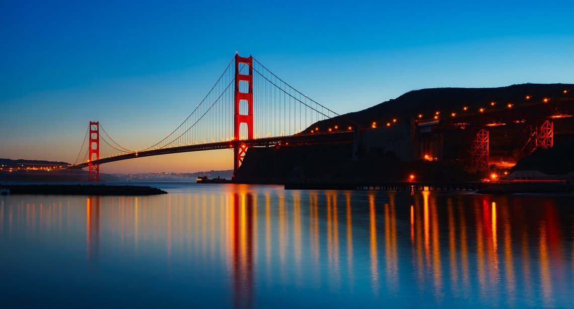 The Golden Gate, broen som bringer deg til og fra San Francisco. Foto: Pixabay The Golden Gate, broen som bringer deg til og fra San Francisco. Foto: Pixabay