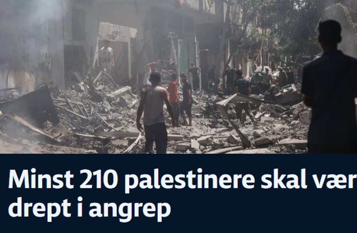 Skjermbilde NRK. Statskanalen overskrift dagen IDF har reddet fire gisler ut av Gaza i live. Skjermbilde NRK. Statskanalen overskrift dagen IDF har reddet fire gisler ut av Gaza i live.