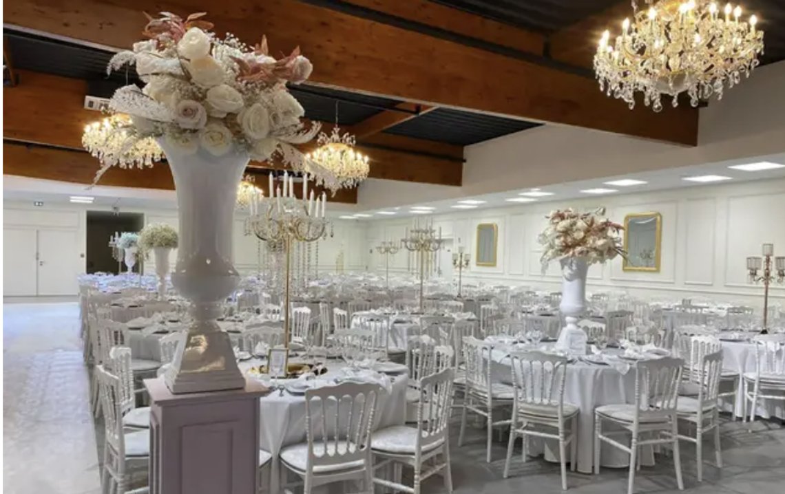 Eden Palace pyntet opp til et tidligere bryllup. Foto: Eden Palace Eden Palace pyntet opp til et tidligere bryllup. Foto: Eden Palace