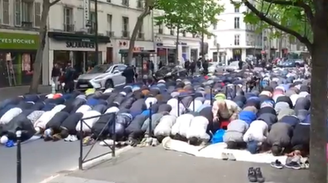 Bønn i gaten Paris 2017 Bønn i gaten Paris 2017