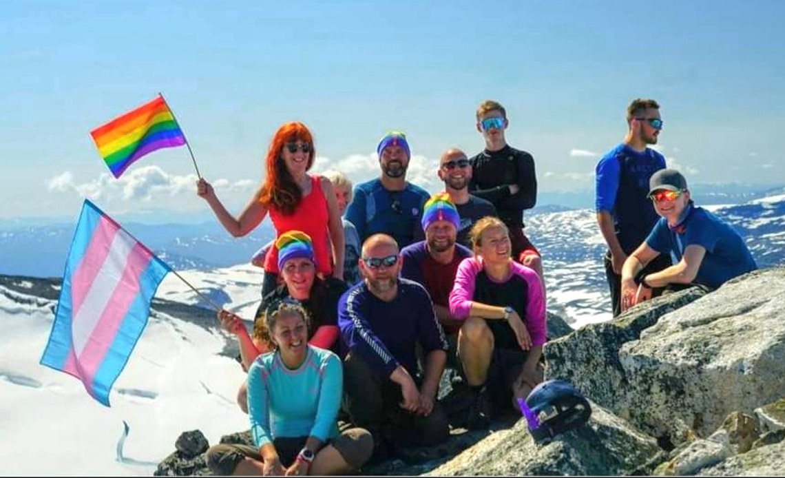 Bli med på verdens høyeste Pride-parade 12. juli, til Tverrådalskyrkja 2088 m.o.h., skriver FjellPride på Sota Sæter DNT på Facebook. Skjermdump. Bli med på verdens høyeste Pride-parade 12. juli, til Tverrådalskyrkja 2088 m.o.h., skriver FjellPride på Sota Sæter DNT på Facebook. Skjermdump.