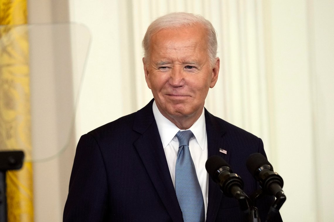 Joe Biden vil ikke trekke seg. Foto: AP/Susan Walsh/NTB Joe Biden vil ikke trekke seg. Foto: AP/Susan Walsh/NTB