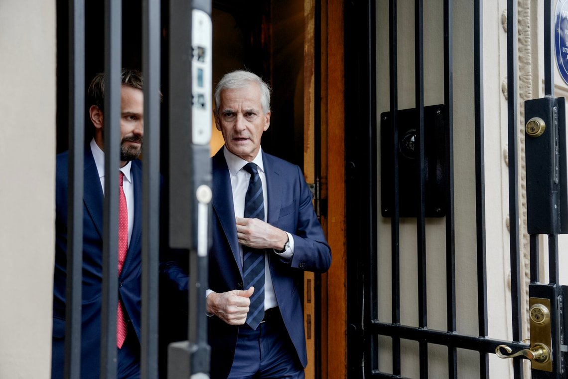 Statsminister Jonas Gahr Støre og helseminister Jan Christian Vestre har til salt i grøten.
Foto: Javad Parsa / NTB Statsminister Jonas Gahr Støre og helseminister Jan Christian Vestre har til salt i grøten.
Foto: Javad Parsa / NTB