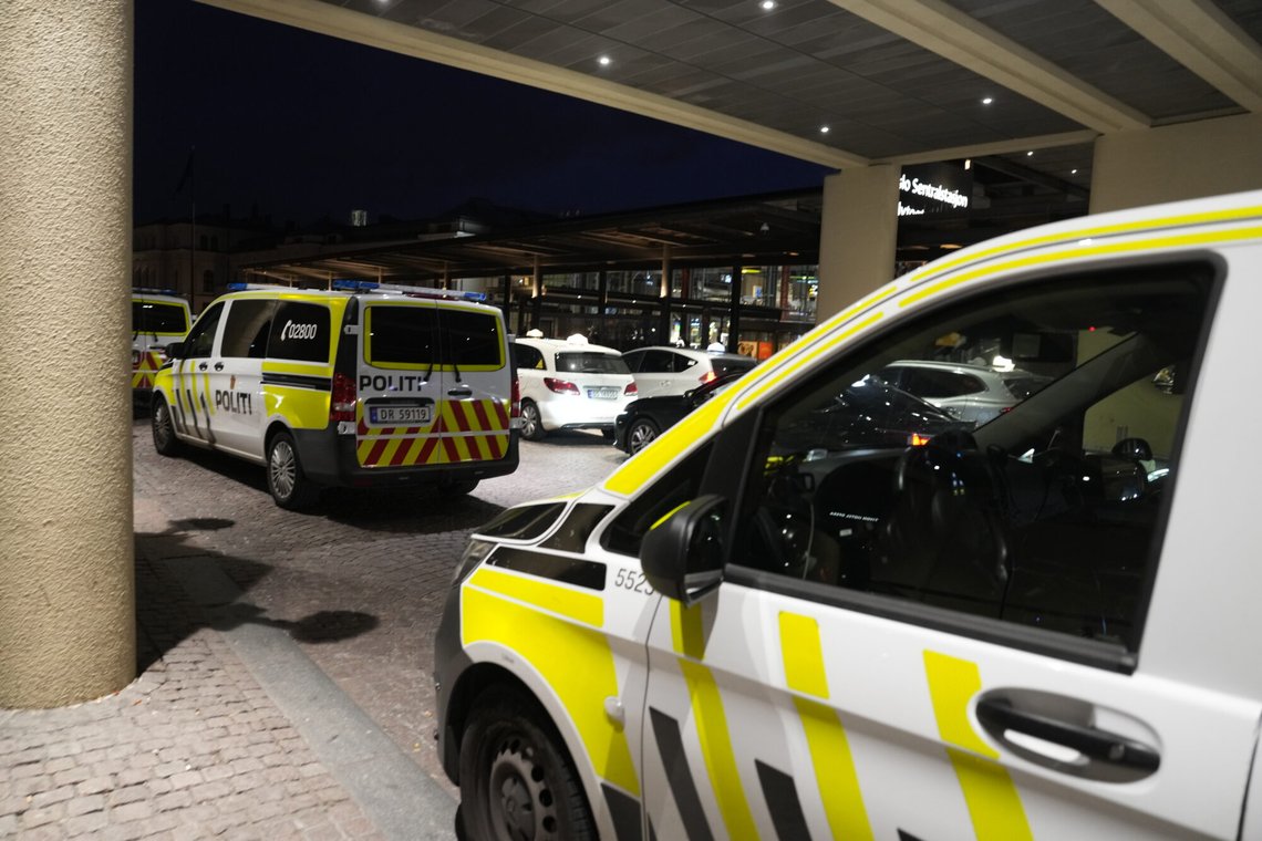 Politiet på stedet der en tenåring ble knivstukket til døde for seks uker siden.
Foto: Javad Parsa / NTB Politiet på stedet der en tenåring ble knivstukket til døde for seks uker siden.
Foto: Javad Parsa / NTB