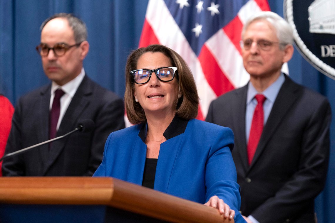 Visejustisminister Lisa Monica, en overlevering fra Obama-administrasjonen, har vært en av driverne bak forfølgelsen av Trump og Maga, Foto: (AP Photo/Jose Luis Magana) Visejustisminister Lisa Monica, en overlevering fra Obama-administrasjonen, har vært en av driverne bak forfølgelsen av Trump og Maga, Foto: (AP Photo/Jose Luis Magana)