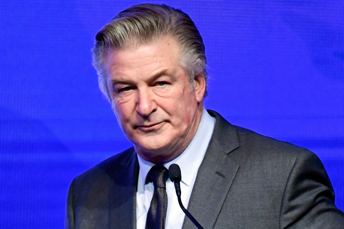 FILE - Alec Baldwin emcees the Robert F. Kennedy Human Rights Ripple of Hope Award Gala at New York Hilton Midtown on Dec. 9, 2021, in New York. A New Mexico judge is scheduled to consider at a Friday, June 21, 2024, hearing, whether to compel a movie set armorer to testify at actor Baldwin's involuntary manslaughter trial for the fatal shooting of a cinematographer during rehearsal for the Western movie “Rust.” (Photo by Evan Agostini/Invision/AP, File) FILE - Alec Baldwin emcees the Robert F. Kennedy Human Rights Ripple of Hope Award Gala at New York Hilton Midtown on Dec. 9, 2021, in New York. A New Mexico judge is scheduled to consider at a Friday, June 21, 2024, hearing, whether to compel a movie set armorer to testify at actor Baldwin's involuntary manslaughter trial for the fatal shooting of a cinematographer during rehearsal for the Western movie “Rust.” (Photo by Evan Agostini/Invision/AP, File)