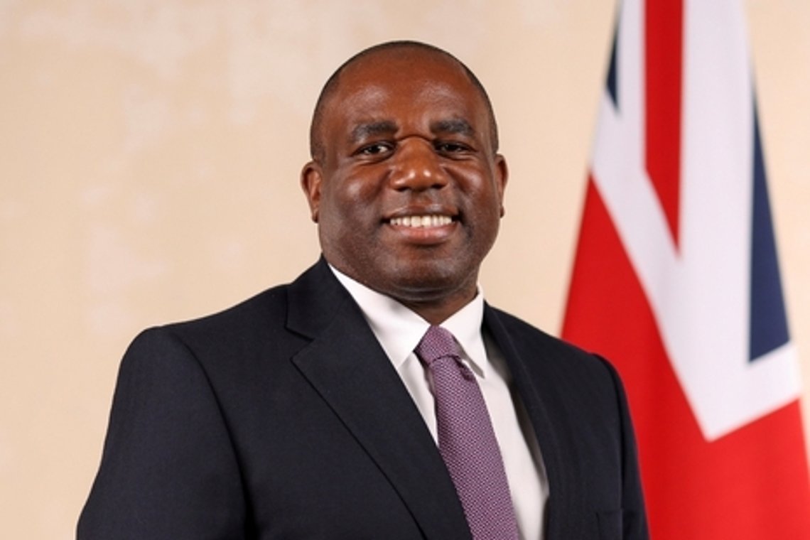 Britenes ferske utenriksminister David Lammy har kommet med flere uttalelser om Donald Trump som kan skape problemer for ham hvis Trump vinner valget i november. Foto: Gov.uk Britenes ferske utenriksminister David Lammy har kommet med flere uttalelser om Donald Trump som kan skape problemer for ham hvis Trump vinner valget i november. Foto: Gov.uk