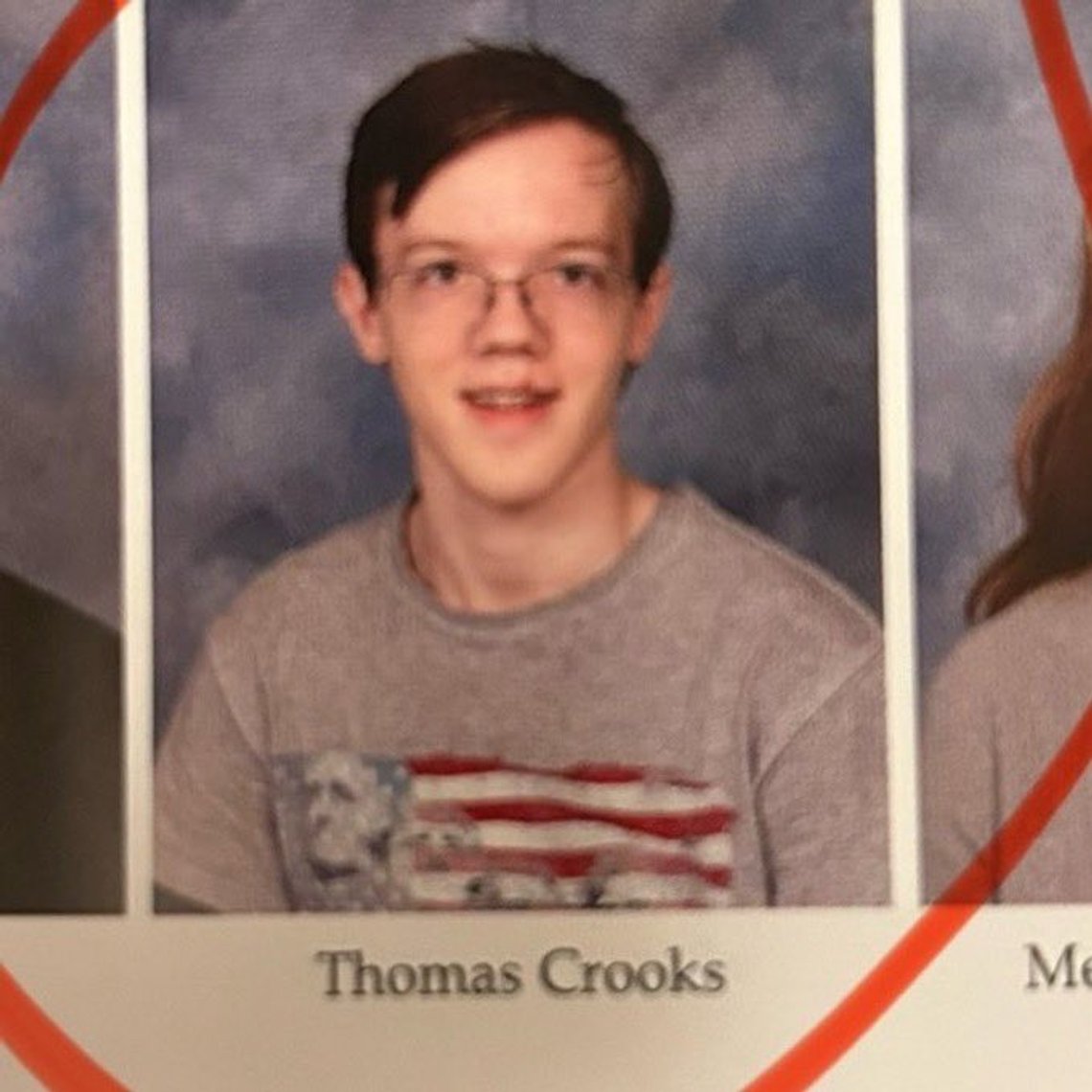 Thomas Crooks gikk ut fra high school i Bethel Park Thomas Crooks gikk ut fra high school i Bethel Park