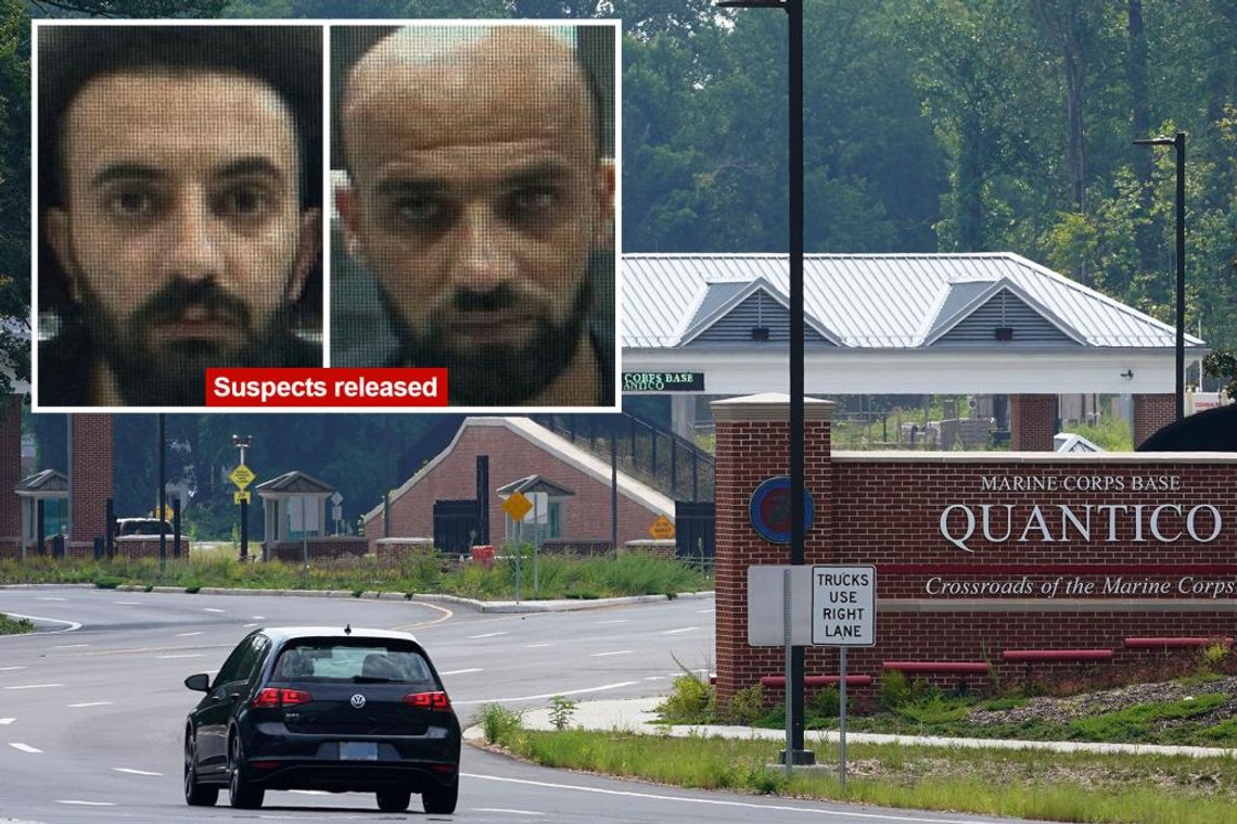 Foto: Skjermbilde X. New York Post. - Illegale jordanske migranter som forsøkte å bryte seg inn på Quantico-basen, får gå fri etter å ha betalt kausjon. Foto: Skjermbilde X. New York Post. - Illegale jordanske migranter som forsøkte å bryte seg inn på Quantico-basen, får gå fri etter å ha betalt kausjon.
