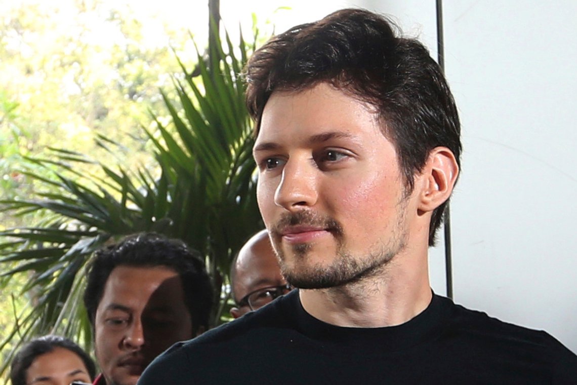 FILE - Telegram co-founder Pavel Durov appears at an event on Aug. 1, 2017 in Jakarta, Indonesia. (AP Photo/Tatan Syuflana, File) FILE - Telegram co-founder Pavel Durov appears at an event on Aug. 1, 2017 in Jakarta, Indonesia. (AP Photo/Tatan Syuflana, File)