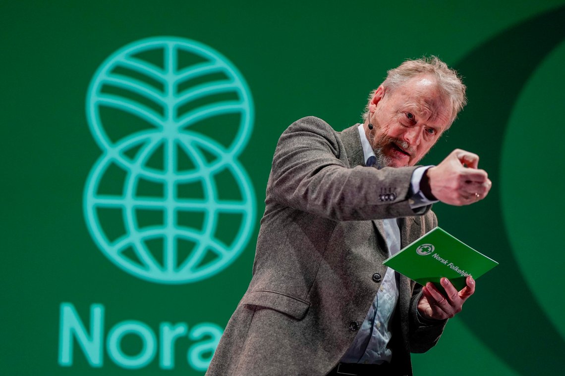 Oslo 20240201.
Raymond Johansen taler under Norad-konferansen på Sentrum scene i Oslo torsdag. Kampen for demokrati og rettigheter er tema for konferansen.
Foto: Håkon Mosvold Larsen / NTB Oslo 20240201.
Raymond Johansen taler under Norad-konferansen på Sentrum scene i Oslo torsdag. Kampen for demokrati og rettigheter er tema for konferansen.
Foto: Håkon Mosvold Larsen / NTB