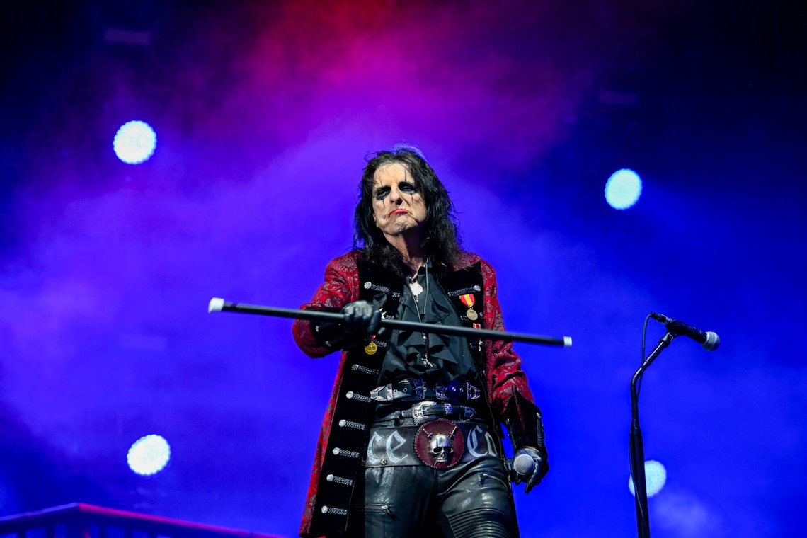 Alice Cooper under et show han nylig hadde i Sverige.
Foto: Fredrik Sandberg / TT / NTB Alice Cooper under et show han nylig hadde i Sverige.
Foto: Fredrik Sandberg / TT / NTB