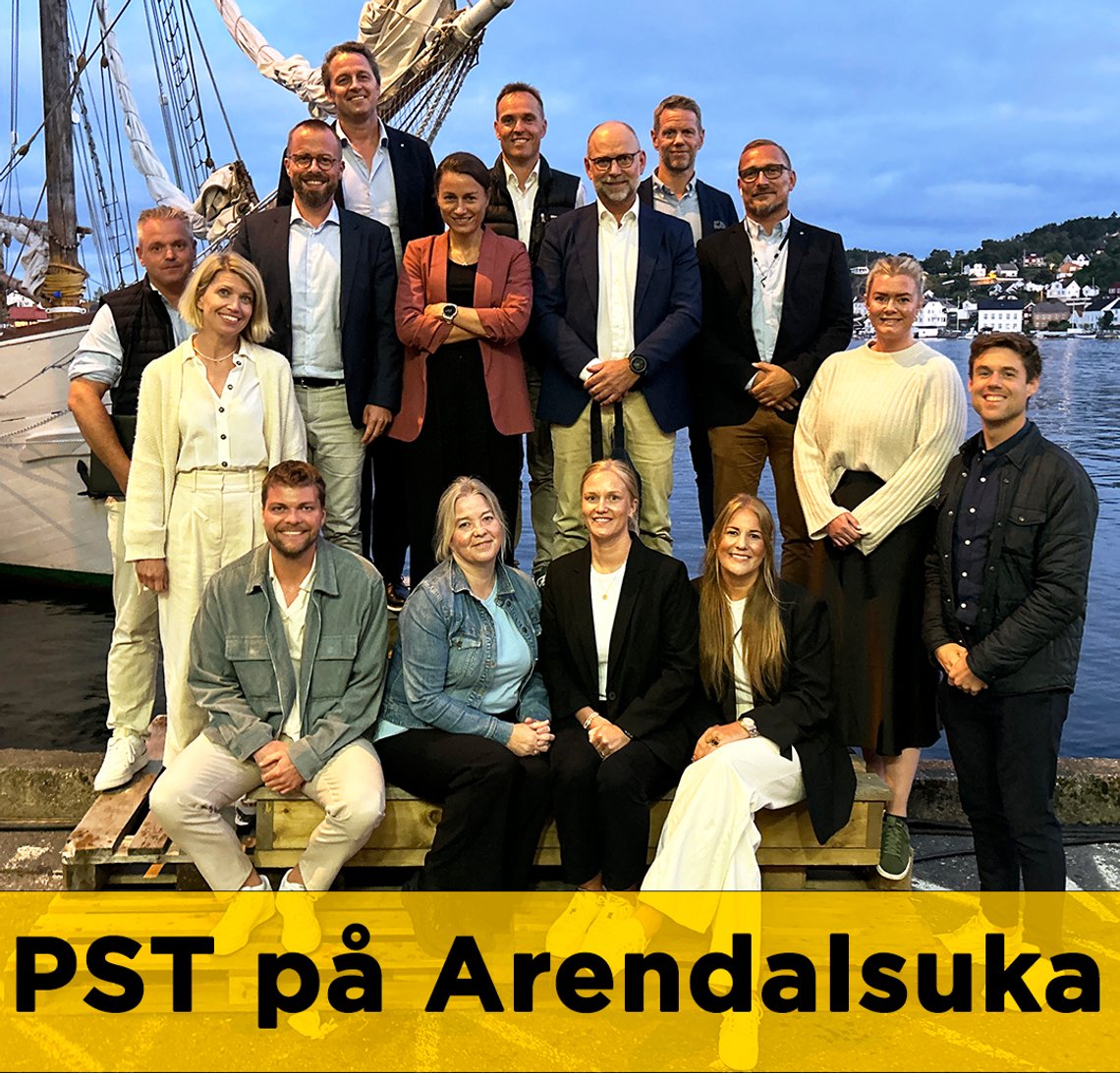 PST på Arendalsuka i 2023. Foto: PST/Facebook PST på Arendalsuka i 2023. Foto: PST/Facebook