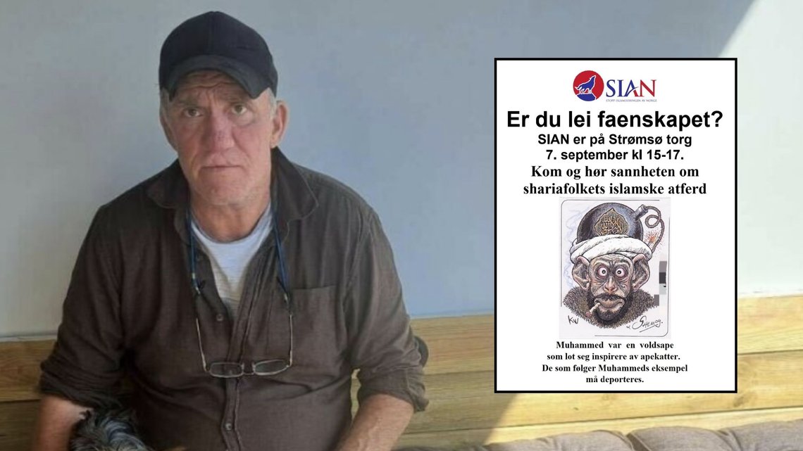 Runar Magnussen (55) ble slått ned av 18 år gamle Ahmed Salman Mohammed Ameen. I ettertid har medier prøvd å brunbeise fakkeltoget, og skylde på «ytre høyre» for at fakkeltoget er blitt avlyst. Plakaten til høyre ble hengt opp av SIAN dagen etter fakkeltoget ble avlyst. Runar Magnussen (55) ble slått ned av 18 år gamle Ahmed Salman Mohammed Ameen. I ettertid har medier prøvd å brunbeise fakkeltoget, og skylde på «ytre høyre» for at fakkeltoget er blitt avlyst. Plakaten til høyre ble hengt opp av SIAN dagen etter fakkeltoget ble avlyst.