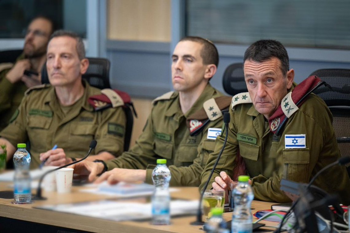 Sjefen for generalstaben i IDF, generalløytnant Herzi Halevi, har nylig fått godkjent planene for den nordlige arenaen av den israelske forsvarsministeren. Foto: X/ IDF Sjefen for generalstaben i IDF, generalløytnant Herzi Halevi, har nylig fått godkjent planene for den nordlige arenaen av den israelske forsvarsministeren. Foto: X/ IDF