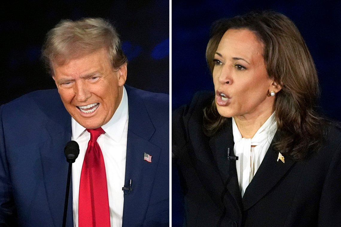 KRITISK: Moderatorene under debatten på ABC har fått kraftig medfart i sosiale medier for å ikke faktasjekke Harris, men bruke mye tid på å faktasjekke Trump. (AP Photo/Alex Brandon) KRITISK: Moderatorene under debatten på ABC har fått kraftig medfart i sosiale medier for å ikke faktasjekke Harris, men bruke mye tid på å faktasjekke Trump. (AP Photo/Alex Brandon)