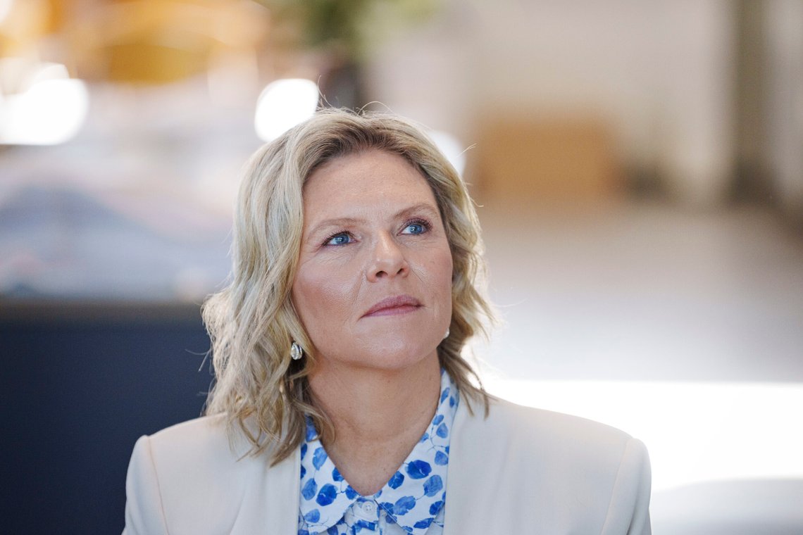 – Jeg tror stadig flere ser at Ap og Høyre er blitt veldig like i mange saker, og at Frp er alternativet i norsk politikk, sier Frp-leder Sylvi Listhaug. Foto: Liselotte Sabroe/Ritzau Scanpix/NTB – Jeg tror stadig flere ser at Ap og Høyre er blitt veldig like i mange saker, og at Frp er alternativet i norsk politikk, sier Frp-leder Sylvi Listhaug. Foto: Liselotte Sabroe/Ritzau Scanpix/NTB