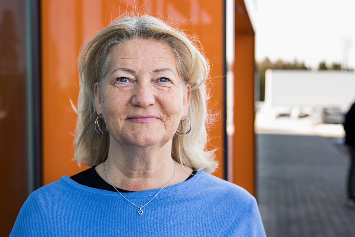 Sissel Knutsen Hegdal, ordførerkandidat i Stavanger, på Høyres landsmøte 2023.
Foto: Alf Simensen / NTB Sissel Knutsen Hegdal, ordførerkandidat i Stavanger, på Høyres landsmøte 2023.
Foto: Alf Simensen / NTB