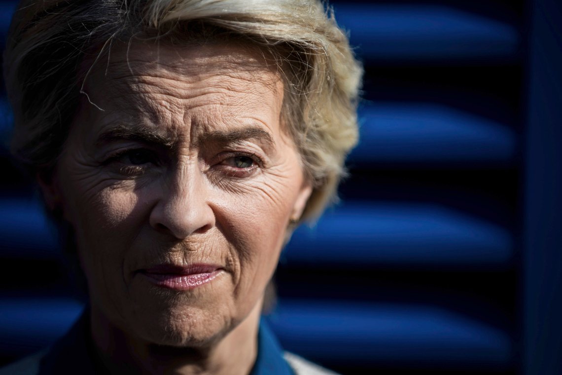Ursula von der Leyen strammer grepet om makten i EU. Foto: Christoph Soeder, Pool via AP Ursula von der Leyen strammer grepet om makten i EU. Foto: Christoph Soeder, Pool via AP