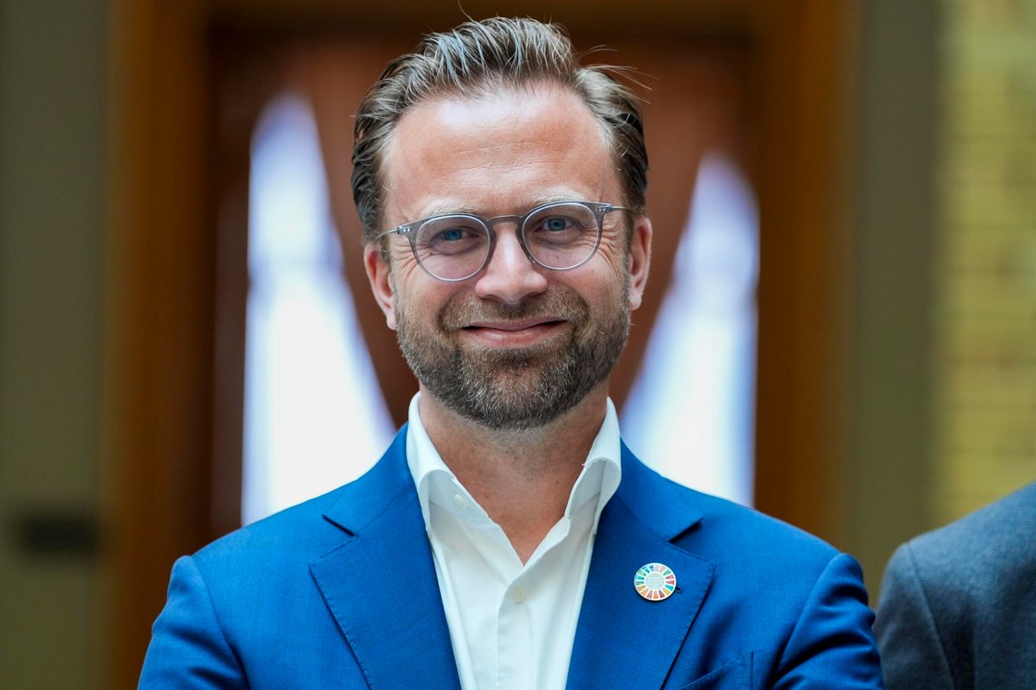 Nikolai Astrup (H) vil fjerne all statlig pengestøtte til kirken.
Foto: Terje Pedersen / NTB Nikolai Astrup (H) vil fjerne all statlig pengestøtte til kirken.
Foto: Terje Pedersen / NTB