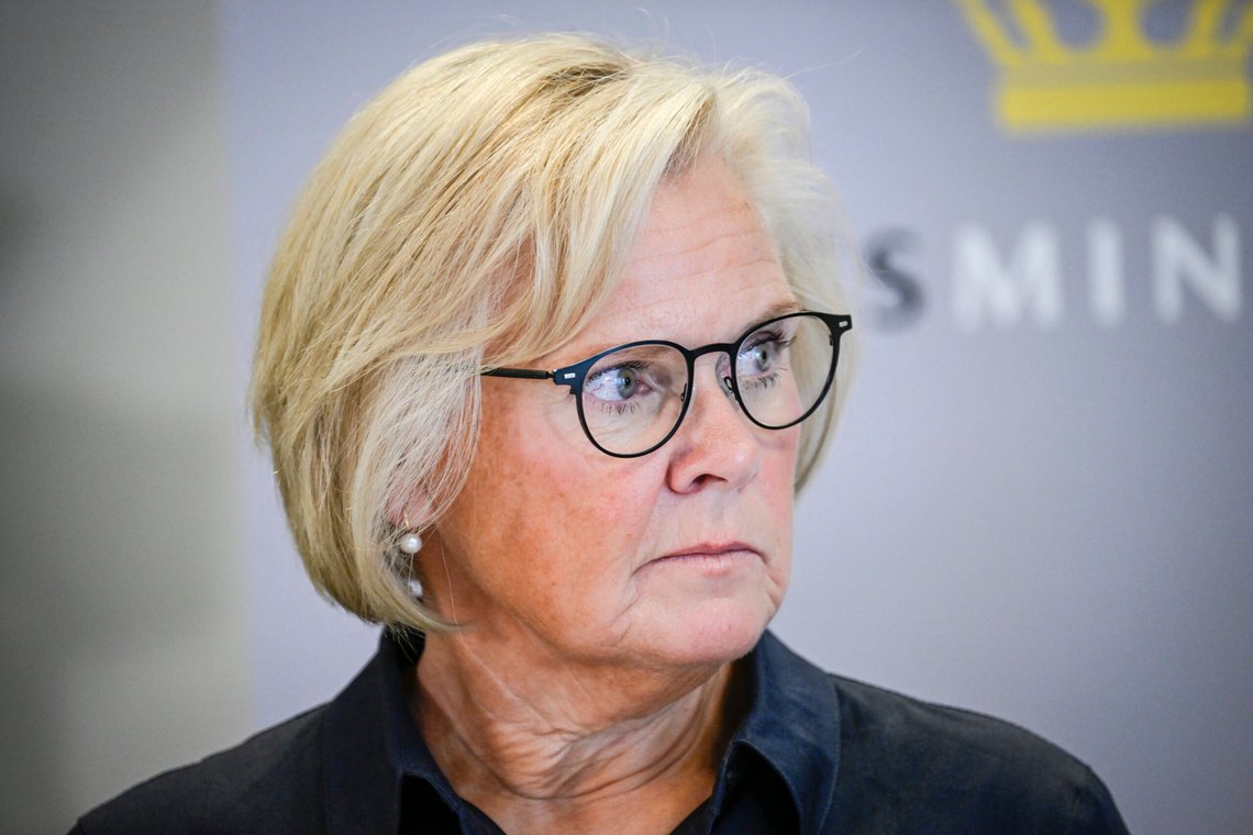 Sveriges rikspolitisjef Petra Lundh. Foto: Johan Nilsson, TT-NTB. Sveriges rikspolitisjef Petra Lundh. Foto: Johan Nilsson, TT-NTB.