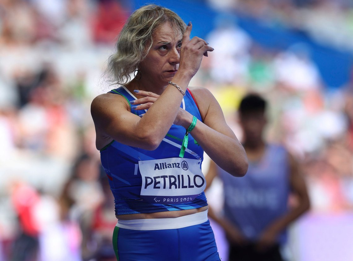 Valentina Petrillo klarte ikke løpe seg til finale på 400 meter. Foto: Jackson Ranger / AP / NTB Valentina Petrillo klarte ikke løpe seg til finale på 400 meter. Foto: Jackson Ranger / AP / NTB