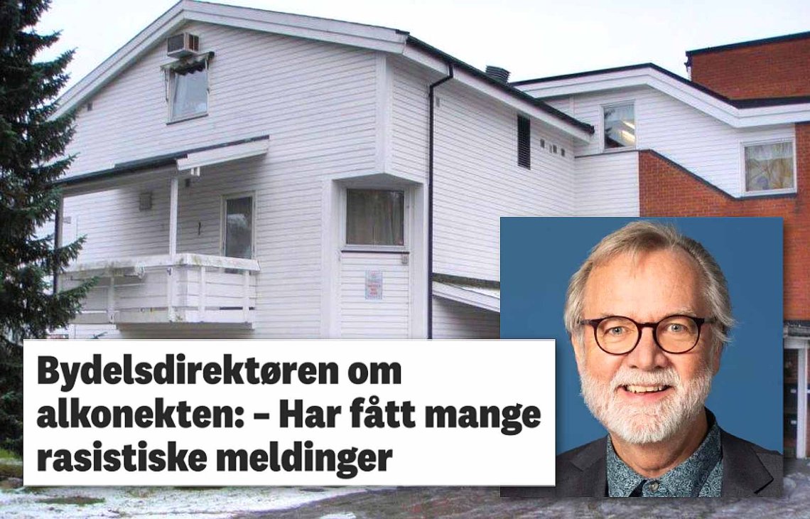 Prinsdal seniorsenter i bydel Søndre Nordstrand i Oslo, med bydelsdirektør Odd Rune Andersen innfelt. Avisoppslaget er hentet fra Nordstrands Blad lørdag 14. september. (Foto: Privat/LinkedIn) Prinsdal seniorsenter i bydel Søndre Nordstrand i Oslo, med bydelsdirektør Odd Rune Andersen innfelt. Avisoppslaget er hentet fra Nordstrands Blad lørdag 14. september. (Foto: Privat/LinkedIn)