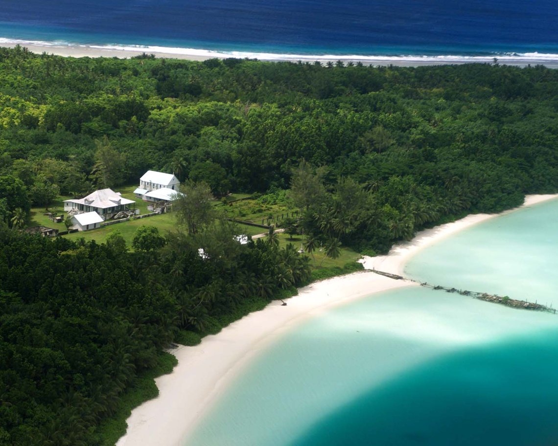 En kokonøttplantasje på Diego Garcia, Chagosøyene, som har vært styrt av britene i 200 år. Foto: Mohonu/ Wikipedia En kokonøttplantasje på Diego Garcia, Chagosøyene, som har vært styrt av britene i 200 år. Foto: Mohonu/ Wikipedia
