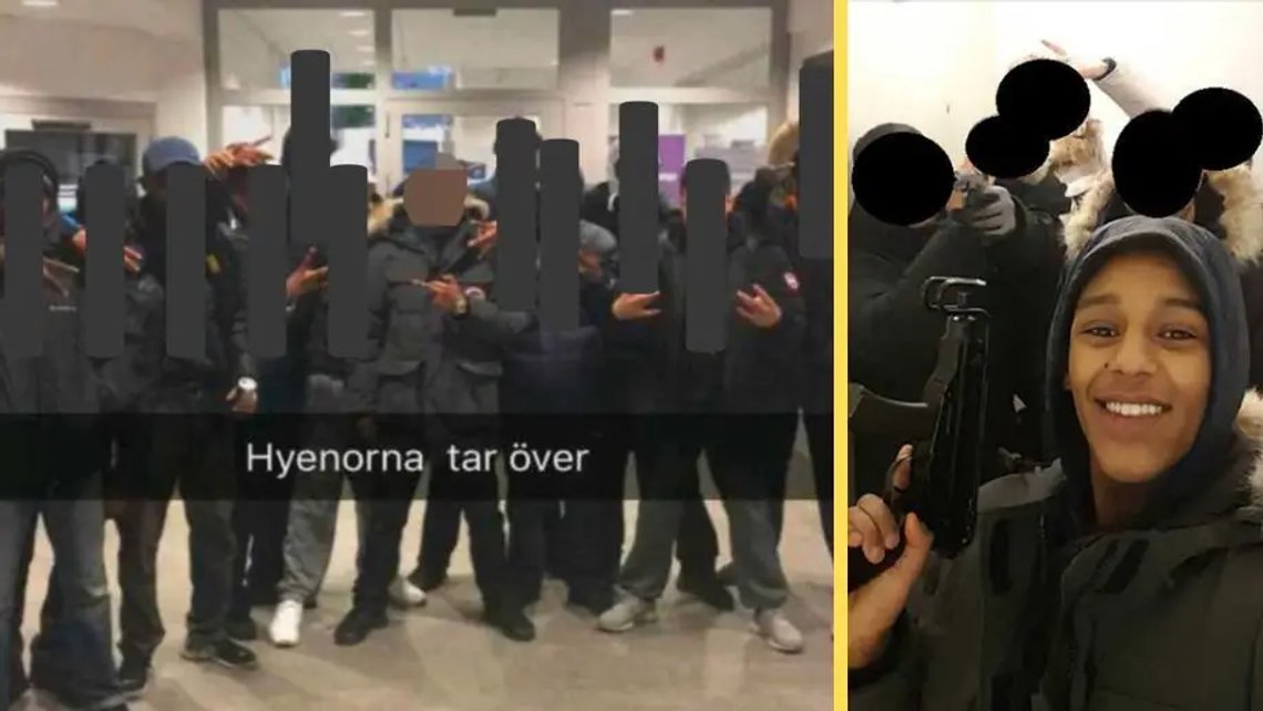 HUSBYS HYENER: Sønnen til den 63 år gamle kvinnelige sosialdemokratiske politikerne, var en velkjent gjengkriminell tilknyttet Husbys hyener. Foto: Det svenske politiet HUSBYS HYENER: Sønnen til den 63 år gamle kvinnelige sosialdemokratiske politikerne, var en velkjent gjengkriminell tilknyttet Husbys hyener. Foto: Det svenske politiet