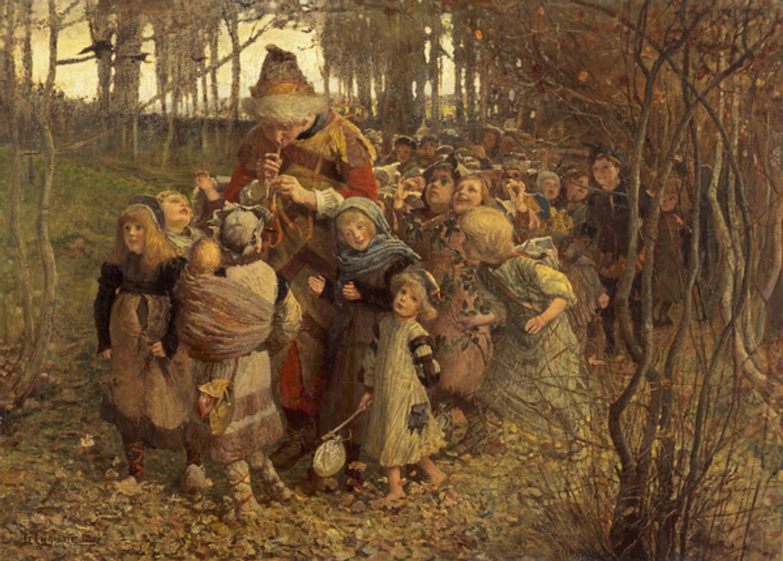 James Elder Christie The Pied Piper of Hamlin (1881) Creative Commons National Galleries Scotland James Elder Christie The Pied Piper of Hamlin (1881) Creative Commons National Galleries Scotland