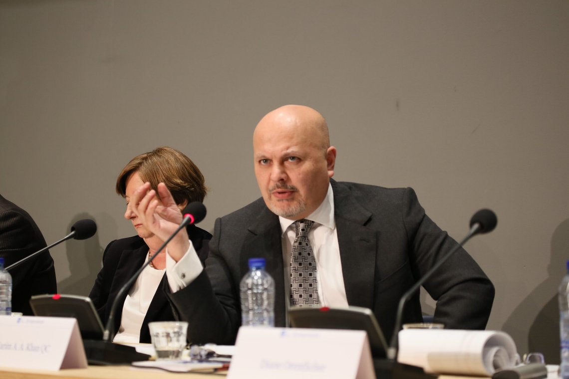 Karim Ahmad Khan er aktor ved Den internasjonale straffedomstolen (ICC). Foto: UN International Criminal Tribunal for the former Yugoslavia/ CC BY 2.0 2.0/ Wikimedia Commons Karim Ahmad Khan er aktor ved Den internasjonale straffedomstolen (ICC). Foto: UN International Criminal Tribunal for the former Yugoslavia/ CC BY 2.0 2.0/ Wikimedia Commons