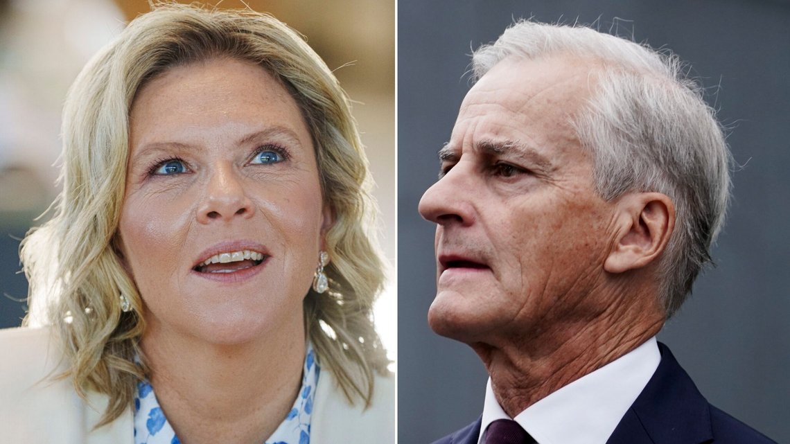 Jonas Gahr Støre mener det er Frp og Sylvi Listhaug som skaper svenske tilstander, ved å øke forskjellene, ikke styrke integreringen med nok penger og øke forskjellene i samfunnet. Foto: Montasje: Liselotte Sabroe/Ritzau Scanpix) og Amanda Pedersen Giske / NTB Jonas Gahr Støre mener det er Frp og Sylvi Listhaug som skaper svenske tilstander, ved å øke forskjellene, ikke styrke integreringen med nok penger og øke forskjellene i samfunnet. Foto: Montasje: Liselotte Sabroe/Ritzau Scanpix) og Amanda Pedersen Giske / NTB