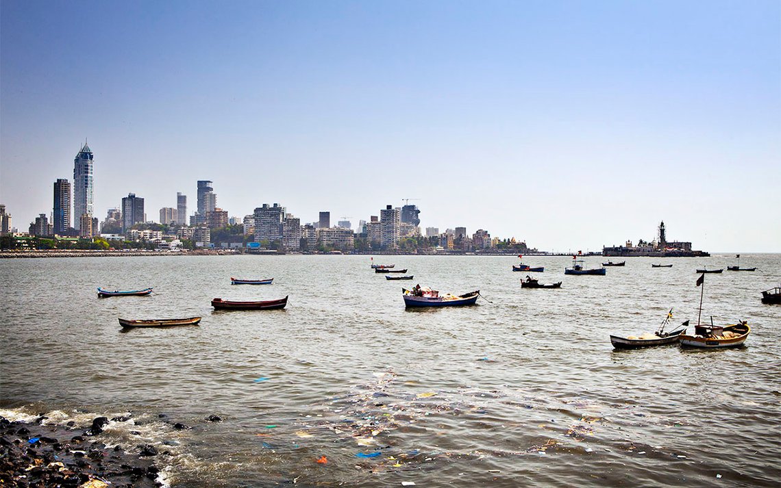 Mumbai skyline. Illustrasjonsfoto: Arnt Jensvoll / Document Mumbai skyline. Illustrasjonsfoto: Arnt Jensvoll / Document