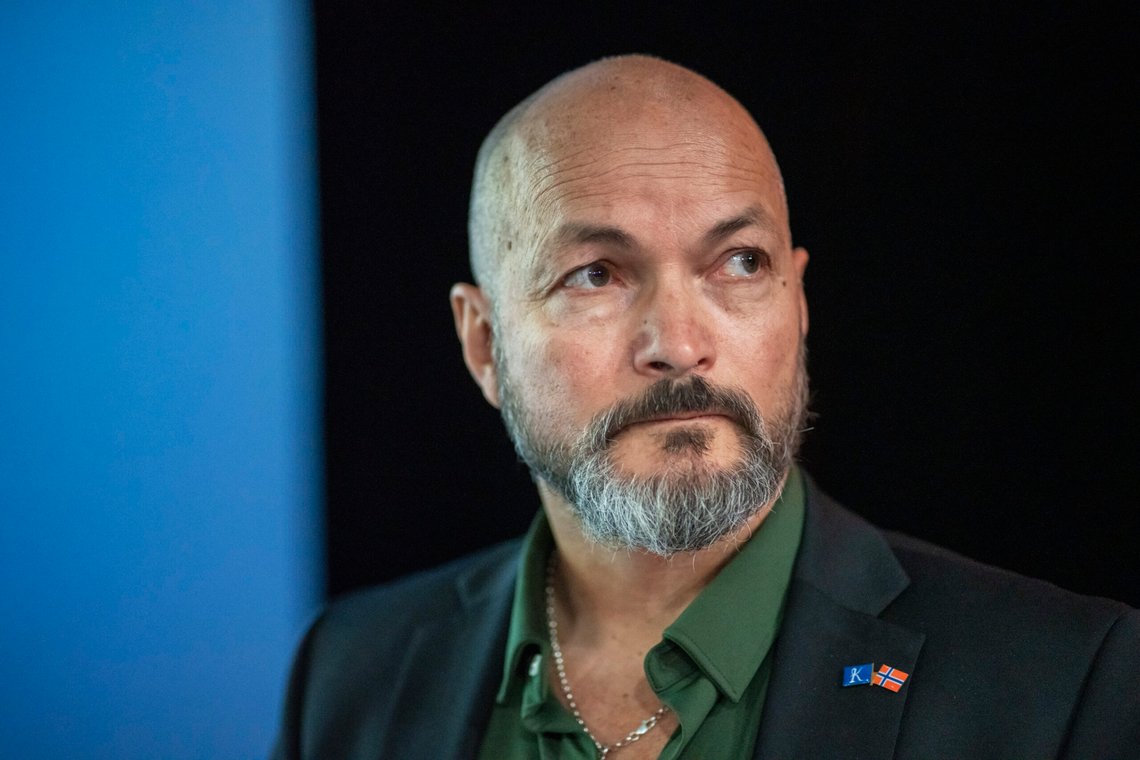 Arendal 20230816.
Erik Selle fra partiet Konservativt. For første gang samler Arendalsuka partiene som på meningsmålingene er samlet under betegnelsen "Andre", til partilederdebatt.
Foto: Ole Berg-Rusten / NTB Arendal 20230816.
Erik Selle fra partiet Konservativt. For første gang samler Arendalsuka partiene som på meningsmålingene er samlet under betegnelsen "Andre", til partilederdebatt.
Foto: Ole Berg-Rusten / NTB
