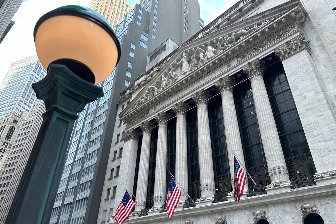 The New York Stock Exchange. Foto: (AP/Peter Morgan/NTB The New York Stock Exchange. Foto: (AP/Peter Morgan/NTB