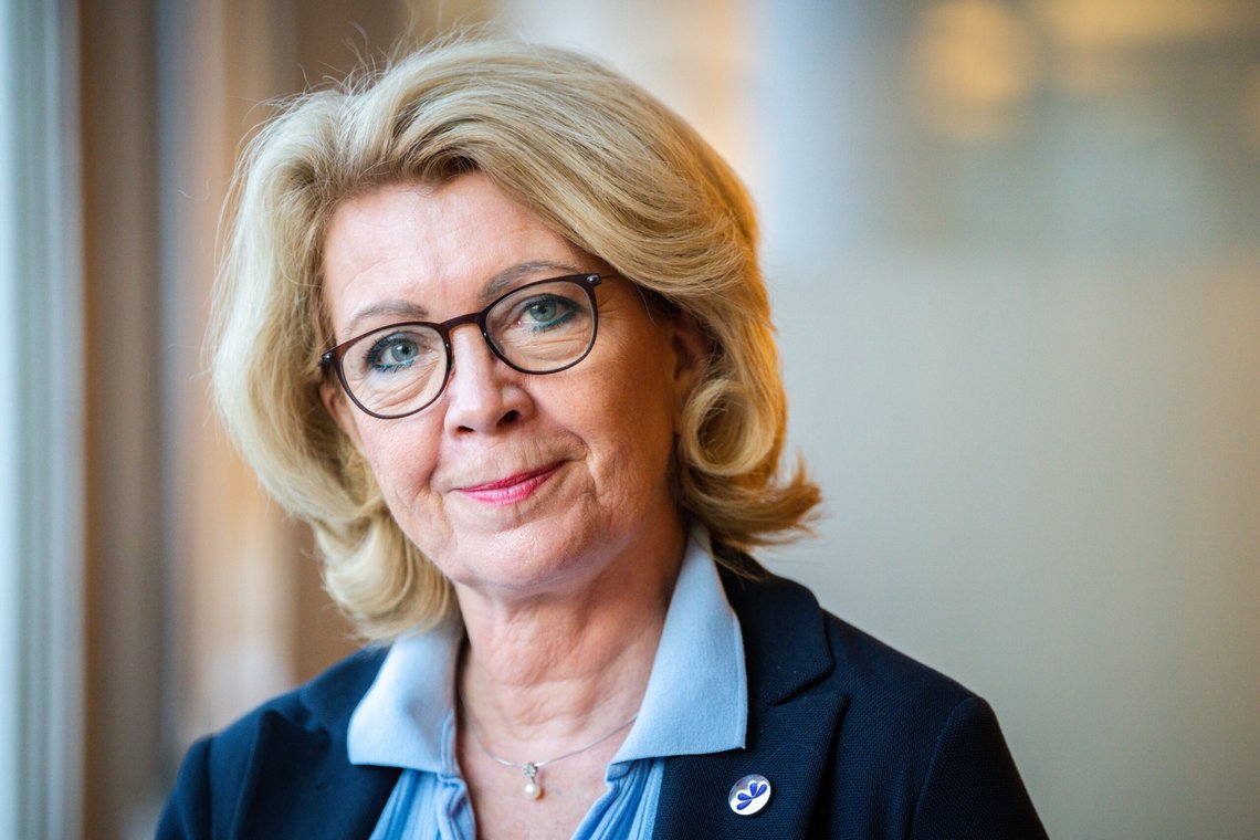 Åslaug Haga gir seg som leder i Fornybar Norge. Foto: Beate Oma Dahle / NTB Åslaug Haga gir seg som leder i Fornybar Norge. Foto: Beate Oma Dahle / NTB