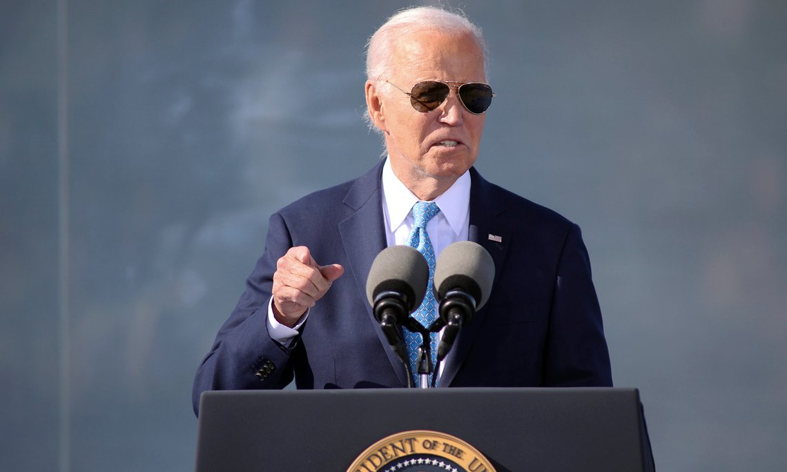 President Joe Biden, her under et besøk i Baltimore tidligere tirsdag, brukte ordet «søppel» om Trump-tilhengere. Foto: Daniel Kucin Jr. / AP / NTB President Joe Biden, her under et besøk i Baltimore tidligere tirsdag, brukte ordet «søppel» om Trump-tilhengere. Foto: Daniel Kucin Jr. / AP / NTB