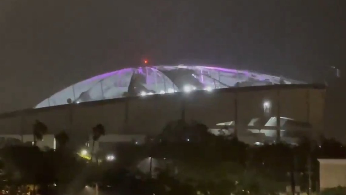 Tropicana Field - stadion video stillbilde Tropicana Field - stadion video stillbilde
