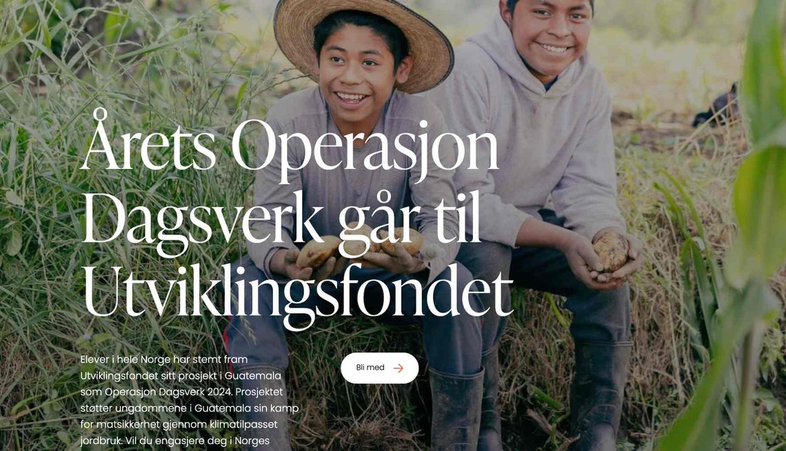 Bilde: Faksimile fra Utviklingsfondets nettsted. Bilde: Faksimile fra Utviklingsfondets nettsted.