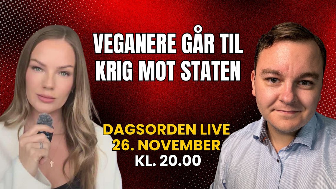 LIVE: Dagsorden blir sendt direkte tirsdag 26. november med Rebecca Mistereggen og Espen Teigen. LIVE: Dagsorden blir sendt direkte tirsdag 26. november med Rebecca Mistereggen og Espen Teigen.