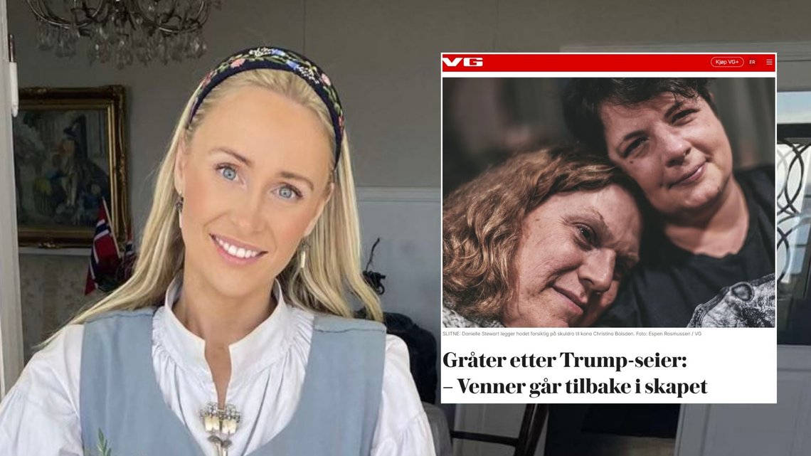 REAGERER: Lise Sørensen (28) tar et kraftig oppgjør med VG som skriver at «skeive rettigheter» handler om kjønnskirurgi på barn og la menn delta i kvinneidrett. Foto: Privat REAGERER: Lise Sørensen (28) tar et kraftig oppgjør med VG som skriver at «skeive rettigheter» handler om kjønnskirurgi på barn og la menn delta i kvinneidrett. Foto: Privat