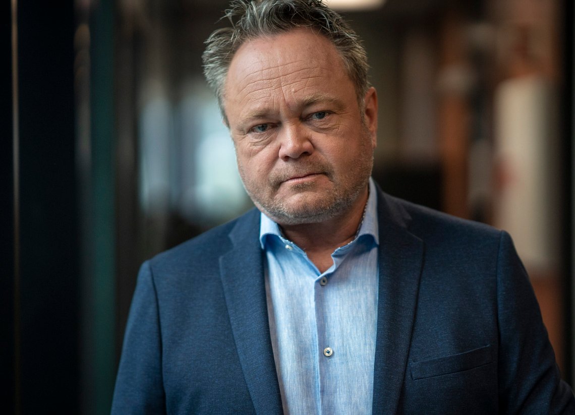 Fredrik Græsvik fortsetter sitt hat mot Donald Trump. Foto: Nils Christian Holst Sollie, TV 2 Fredrik Græsvik fortsetter sitt hat mot Donald Trump. Foto: Nils Christian Holst Sollie, TV 2