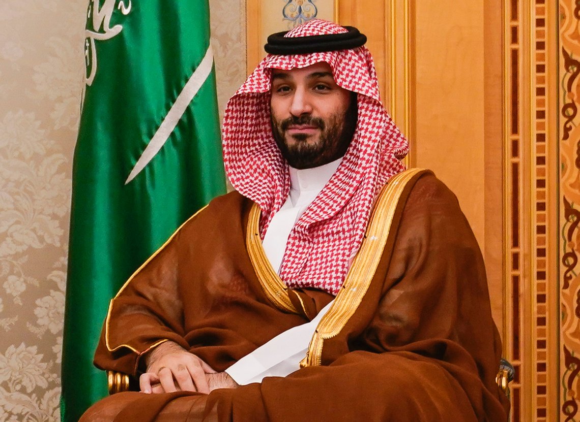 Saudi Crown Prince Mohammed bin Salman looks on as he meets U.S. Secretary of State Antony Blinken, not pictured, in Riyadh, Saudi Arabia, Wednesday Oct. 23, 2024. (Nathan Howard/Pool via AP) Saudi Crown Prince Mohammed bin Salman looks on as he meets U.S. Secretary of State Antony Blinken, not pictured, in Riyadh, Saudi Arabia, Wednesday Oct. 23, 2024. (Nathan Howard/Pool via AP)