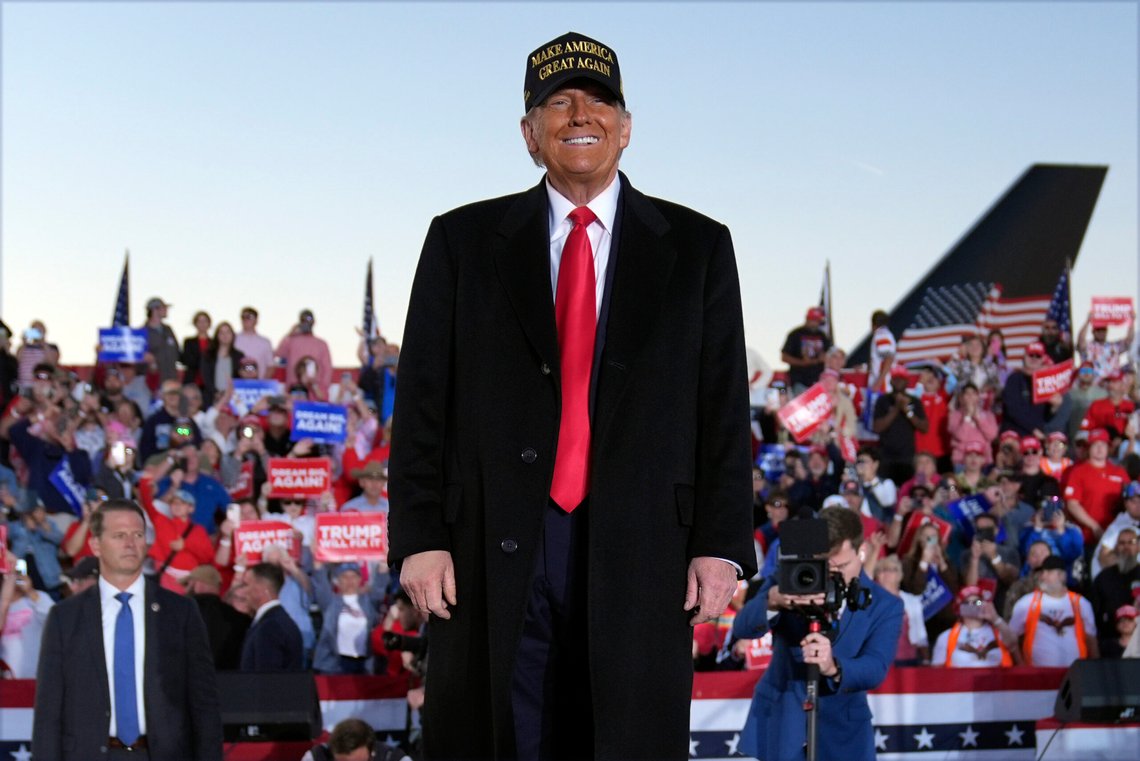 Valgfusk i Pennsylvania? Dette hevder Trump. Foto: AP /Evan Vucci /NTB Valgfusk i Pennsylvania? Dette hevder Trump. Foto: AP /Evan Vucci /NTB
