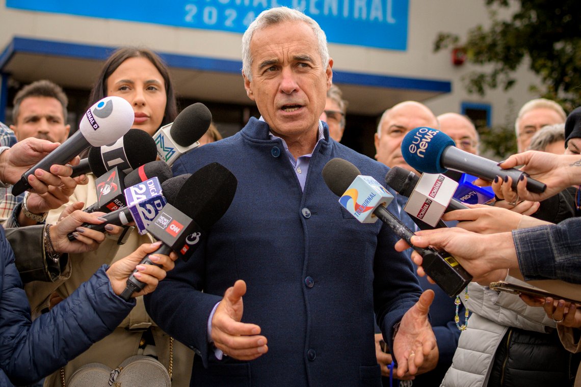 Calin Georgescu. Foto: AP/Alexandru Dobre/NTB Calin Georgescu. Foto: AP/Alexandru Dobre/NTB
