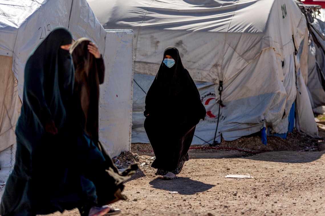 Roj-leiren i 2022. Foto: AP/Baderkhan Ahmad/NRK Roj-leiren i 2022. Foto: AP/Baderkhan Ahmad/NRK