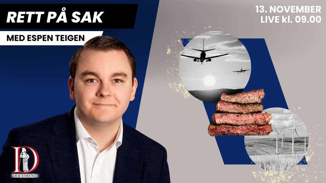 ONSDAG: Er du klar for at staten skal spore hvor mye kjøtt du spiser? ONSDAG: Er du klar for at staten skal spore hvor mye kjøtt du spiser?